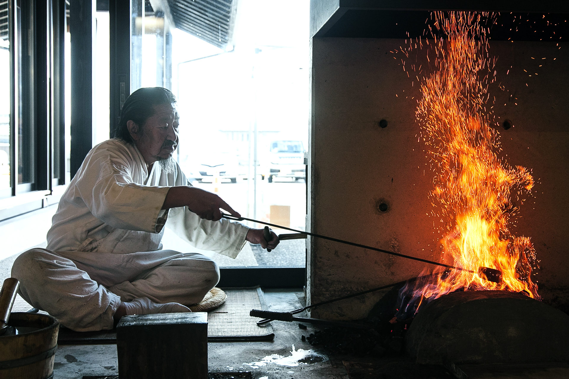 日本刀の鍛冶場,刃物屋三秀 関刃物ミュージアム